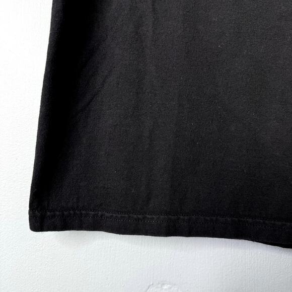 VANS "Off the Wall" Checkered Logo Men's Black Teal Short Sleeve T-Shirt Size S - Picture 6 of 9